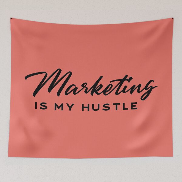 Item preview, Marketing is my Hustle designed and sold by Inspire Creativity.