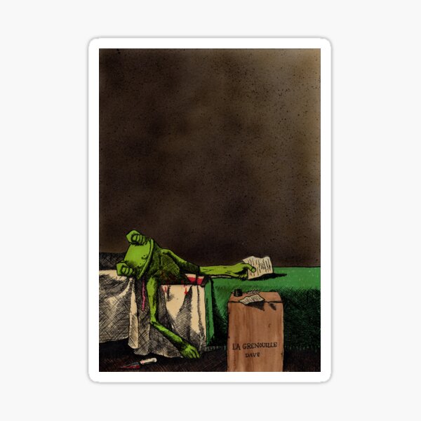 Vista previa del artículo con la obra «La muerte de La Grenouille.», diseñado y vendido por ZRS-ART.