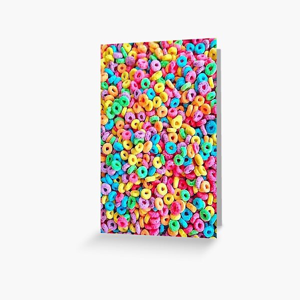 Fruit Loops Greeting Cards for Sale