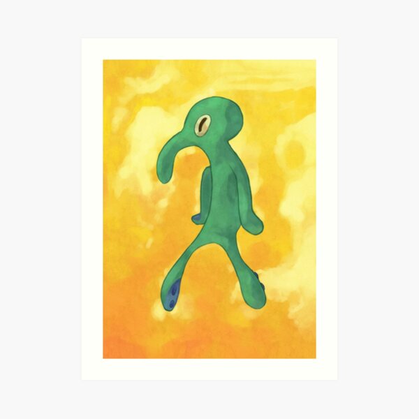 Bold and Brash - Artist unknown (HD quality) Art Print