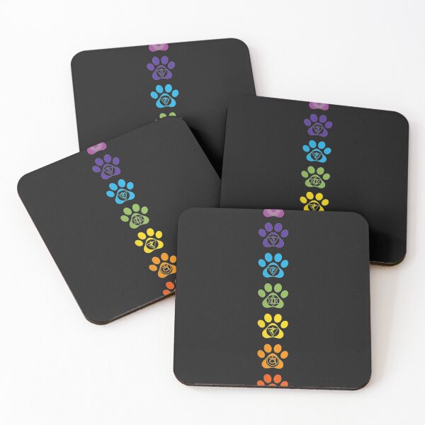 Item preview, 7 Chakras Puppy Paw Print Cute High Vibe Conscious designed and sold by ANGELA-BRY.
