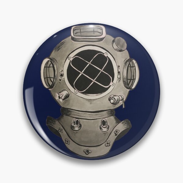 Item preview, Old School Diving Helmet designed and sold by galacticdragon.