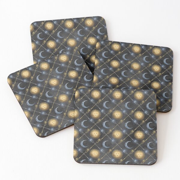 Item preview, Wizard Wizardry Magic Celestial Pattern designed and sold by digitalvintage.