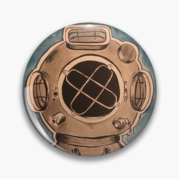 Item preview, Diving Helmet Print designed and sold by galacticdragon.