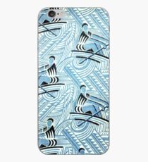 Rowing Soviet fabric c. 1920-1930 iPhone-Hülle & Cover