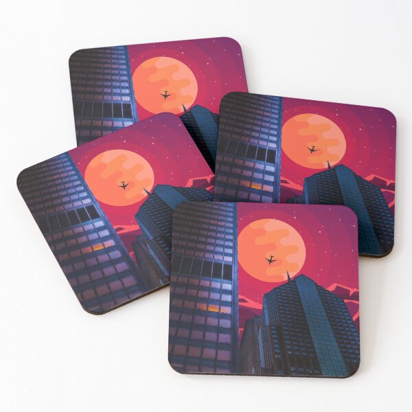 Item preview, skyline sunset designed and sold by ElleHodge.