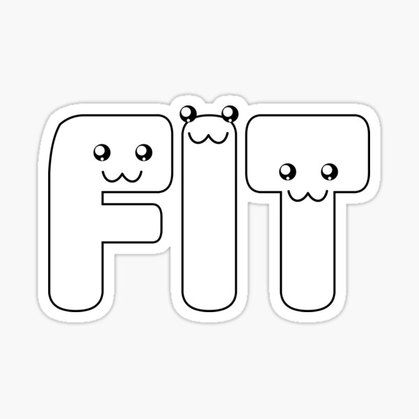 Fit Sticker
