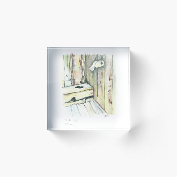 The Panic Room Acrylic Block