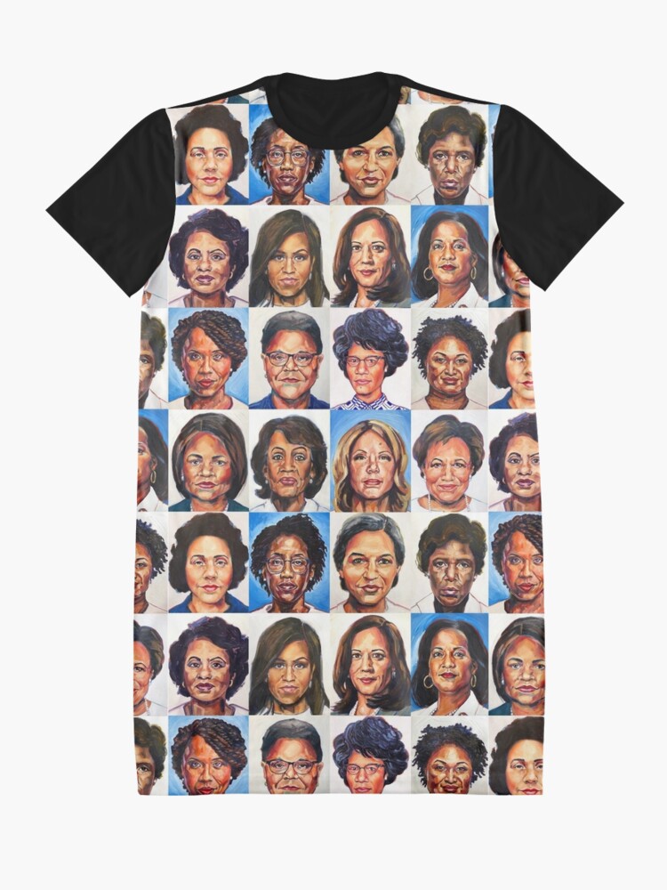 Alternate view of Sheroes Rise Graphic T-Shirt Dress