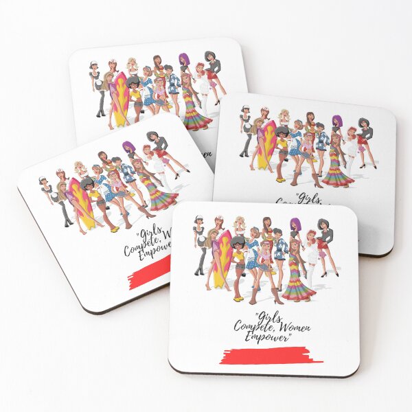 Item preview, "Girls Compete, Women Empower" designed and sold by LondonHouse.