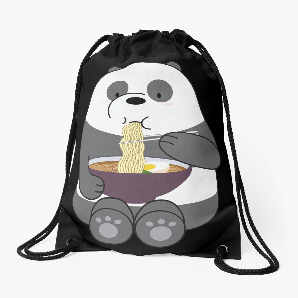 Panda Drawstring Bag