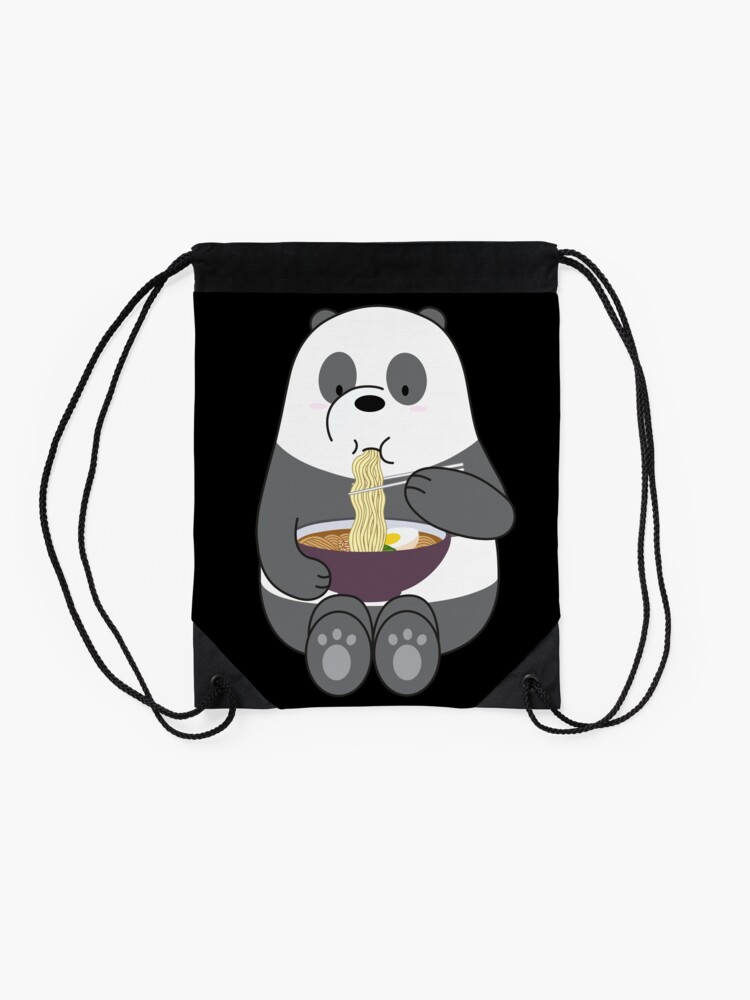 Alternate view of Panda Drawstring Bag
