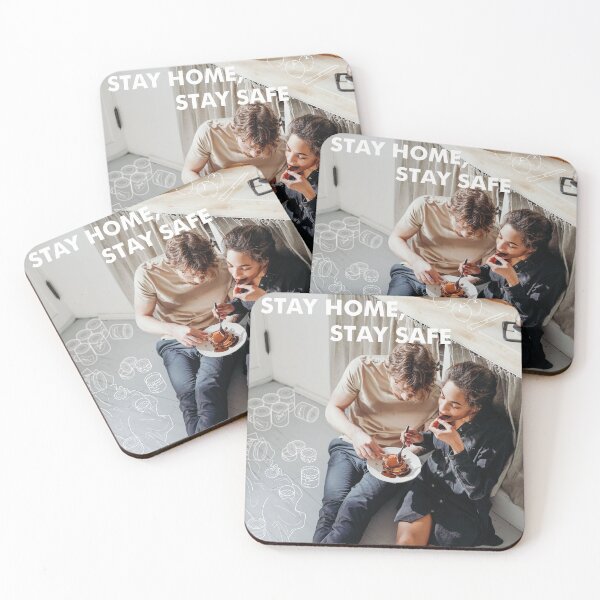 Item preview, Stay home, stay safe  designed and sold by andrecharleses.