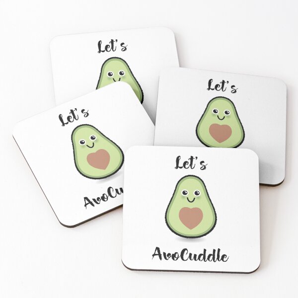 Item preview, Let's Avocuddle designed and sold by CatMonkStudios.