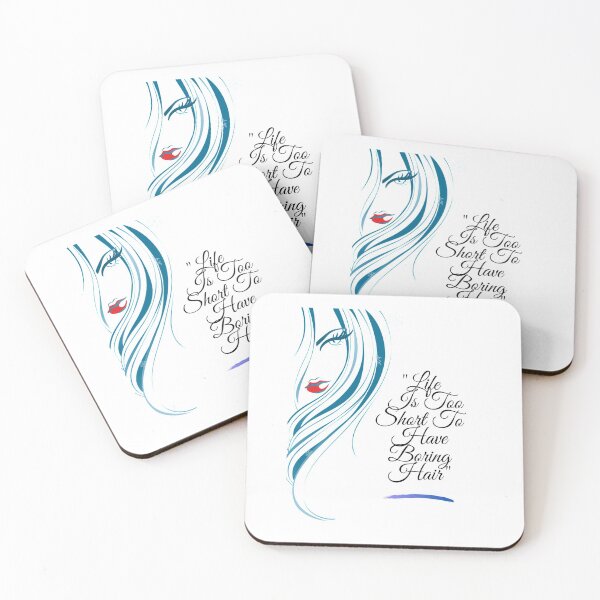 Item preview, "Life Is Too Short To Have Boring Hair" designed and sold by LondonHouse.