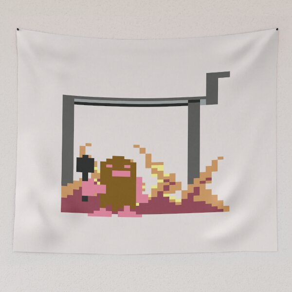Item preview, B.C. Bill - Fire Pixel Art designed and sold by RetroTrader.