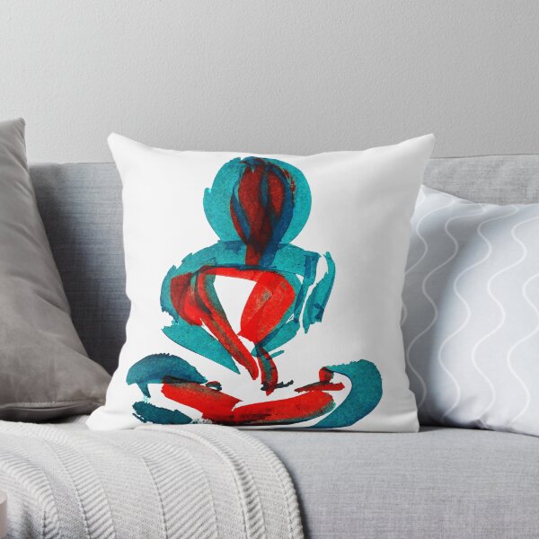 Warrior Throw Pillow