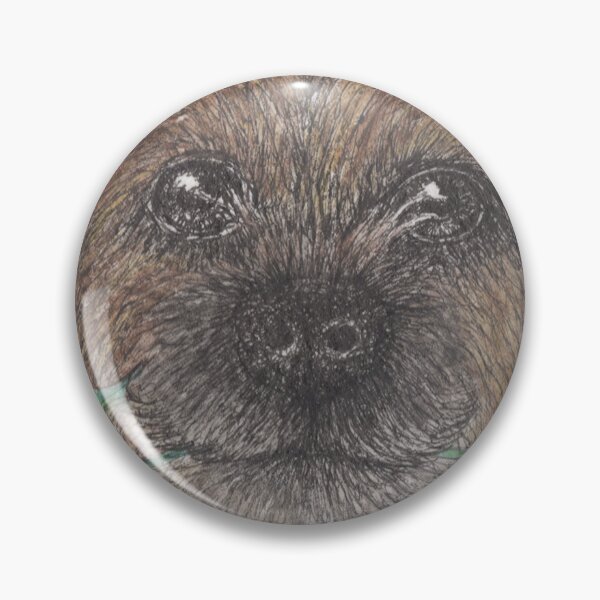 Item preview, Happy Holly Days! Border Terrier Dog and Holly designed and sold by SusanAlisonArt.