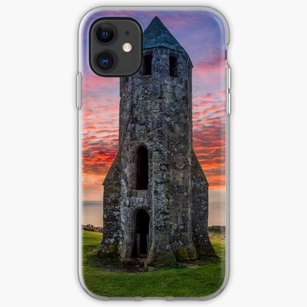Sunset At St Catherines Oratory The Pepperpot iPhone Soft Case