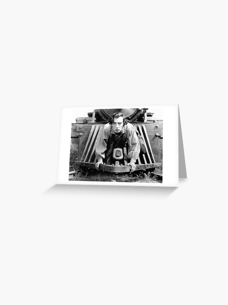 Buster Keaton The General 1926 Greeting Card By Stwalrus Redbubble