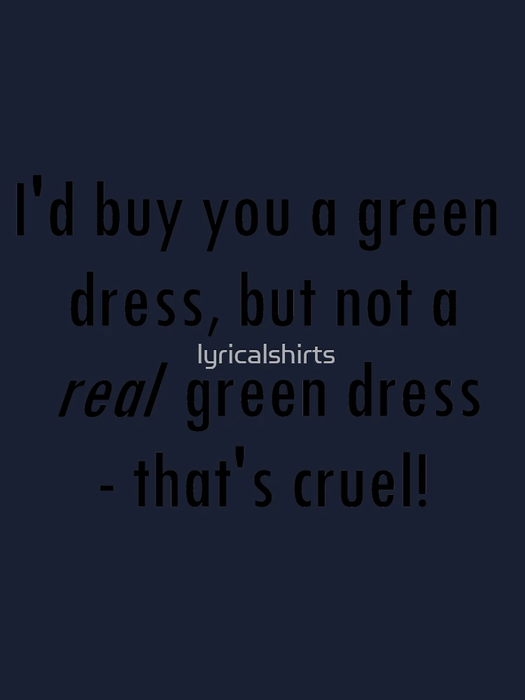 barenaked ladies green dress MORANA DRESS main image 0