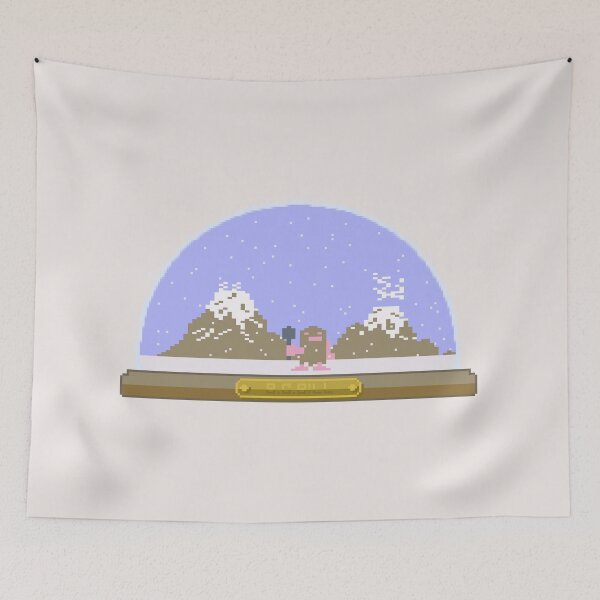 Artikelvorschau, B.C. Bill - Schneekugel Pixel Art entworfen und verkauft von RetroTrader.