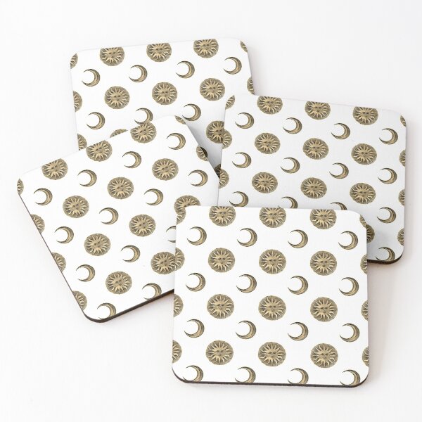 Item preview, Suns Heraldic Gold Pattern Overlays designed and sold by digitalvintage.