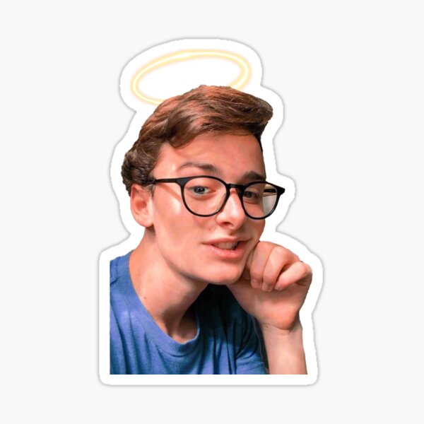 Noah Schnapp von Stranger Things Glänzender Sticker
