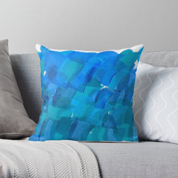 I am the ocean Throw Pillow