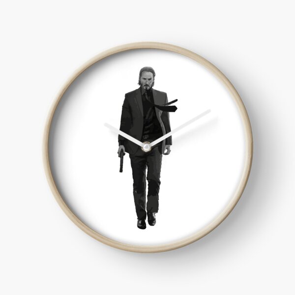 John Wick Clocks Redbubble