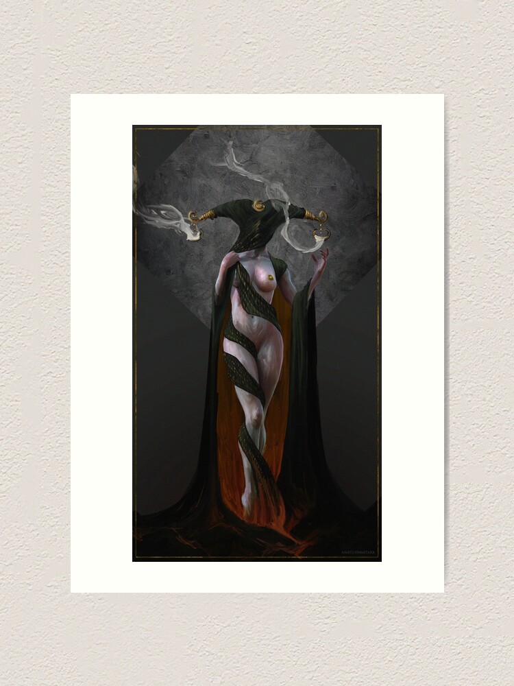 Impression artistique ''Pale sister ( 2 )' : autre vue