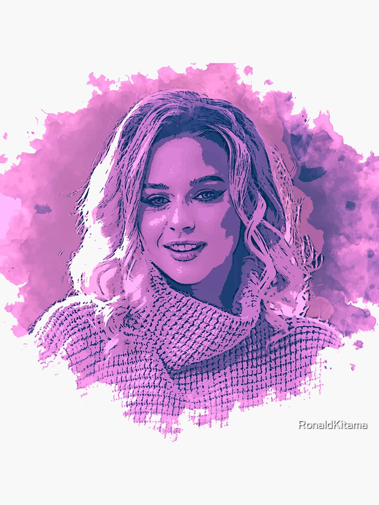 "beauty face" Sticker for Sale by RonaldKitama | Redbubble