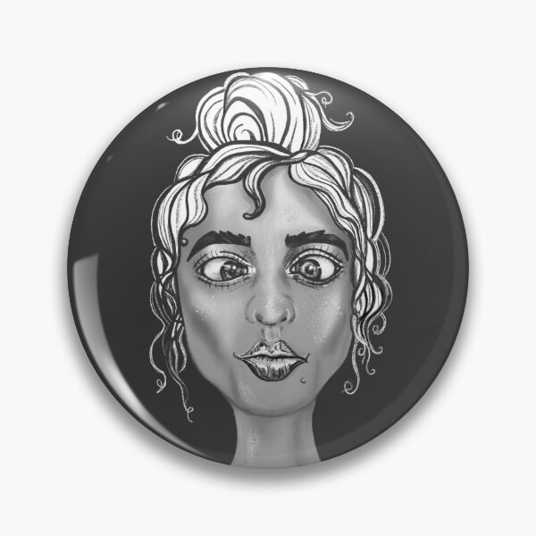 Item preview, Squint, Cartoon lady designed and sold by DebbieJoyArt.
