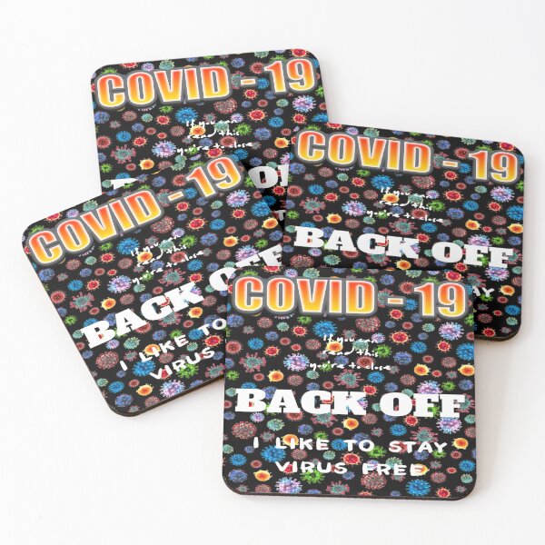 Item preview, Covid-19 You're to close, Back Off designed and sold by jayne0524.