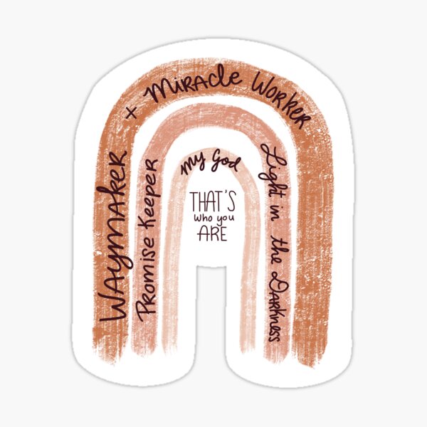 Way Maker Boho Sticker
