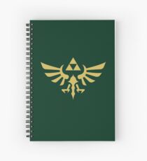The Legend of Zelda Royal Crest (gold) Spiral Notebook