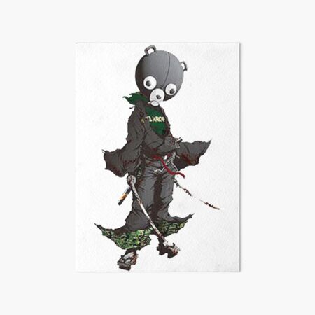 RESURRECTION AFRO SAMURAI Art Board Print for Sale by gadgetworld