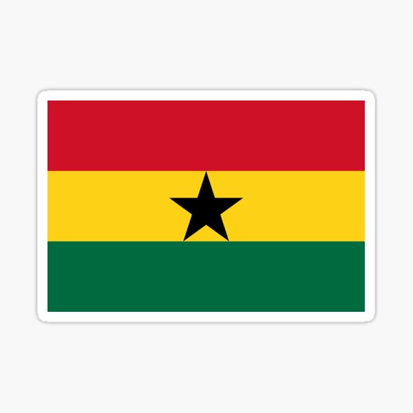 Item preview, Cadeaux, autocollants et autres produits du drapeau du Ghana designed and sold by mpodger.