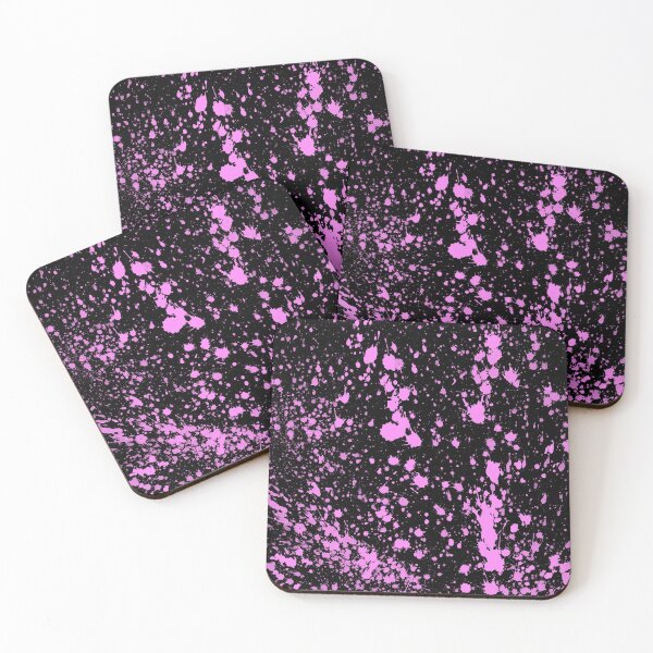 Item preview, Pink Neon Paint Splatters designed and sold by digitalvintage.