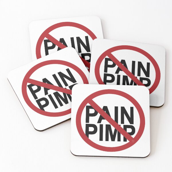 Item preview, No Pain Pimps Resist by Design Series designed and sold by Carbon-Fibre Media.