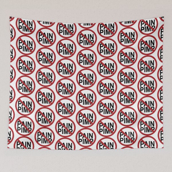 Item preview, No Pain Pimps Resist by Design Series designed and sold by Carbon-Fibre Media.