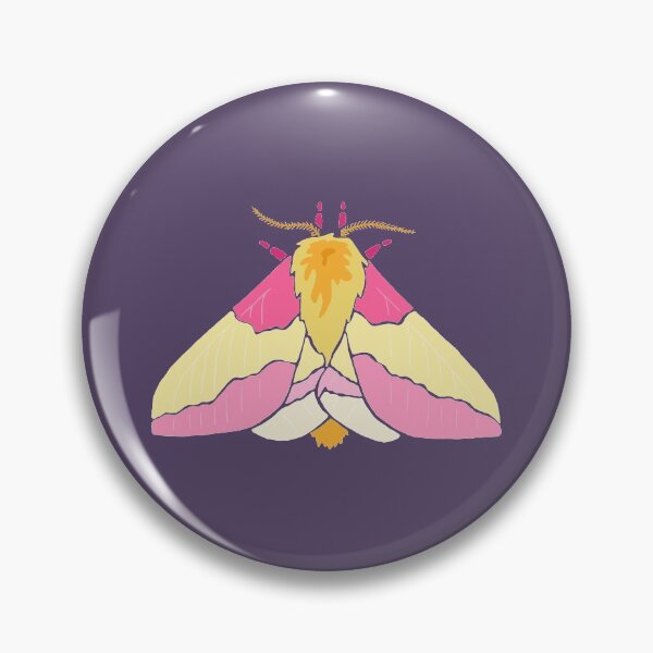 Item preview, Rosy Maple Moth designed and sold by thebugladies.