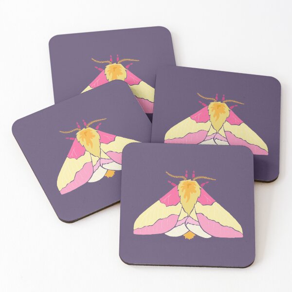 Item preview, Rosy Maple Moth designed and sold by thebugladies.