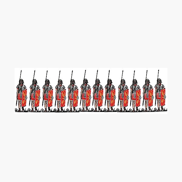Item preview, Marching Roman legionaries designed and sold by wonder-webb.