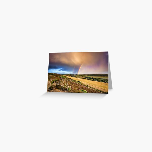 Headon Hill Rainbow Greeting Card