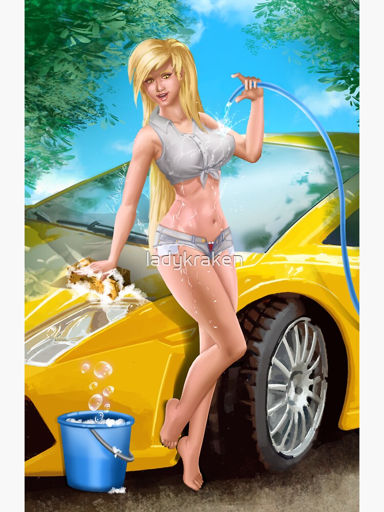 Car Wash Shorts by ladykraken