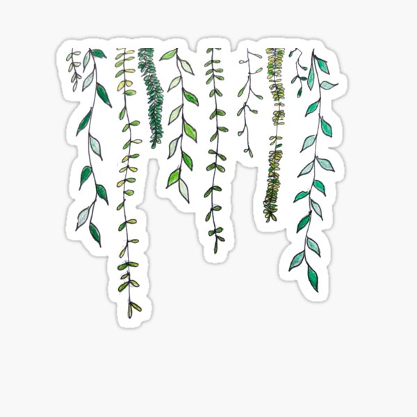 "vines" Sticker by GraceElizabeth Redbubble
