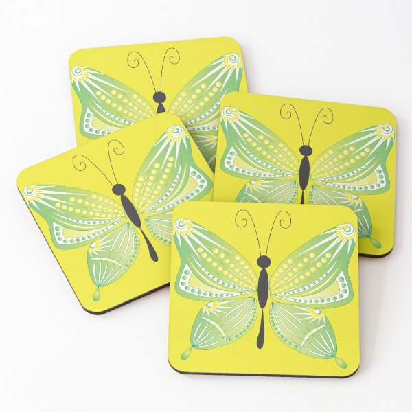 Item preview, Yellow green butterfly designed and sold by Yulia1972.