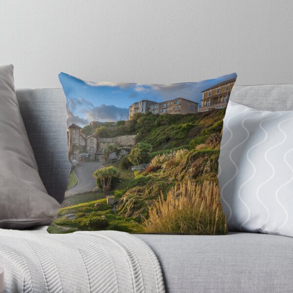 Ventnor Isle Of Wight Throw Pillow
