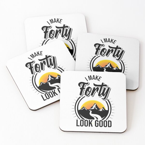 Item preview, I make forty look good - 40th birthday gift idea designed and sold by Cutebutfunny.